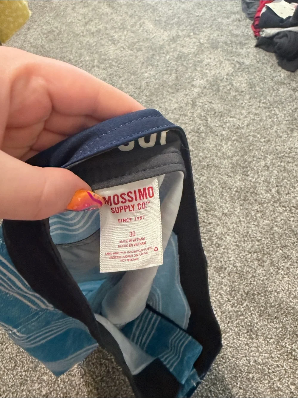 mossimo swim trunks